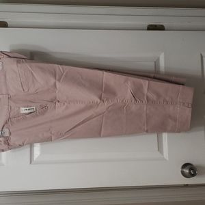 Pink capri pants size 12. Never been worn